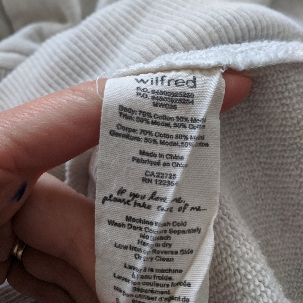 See copy listing / ARITZIA Wilfred Diderot Open-Front Cocoon Cardigan - Picture 6 of 8